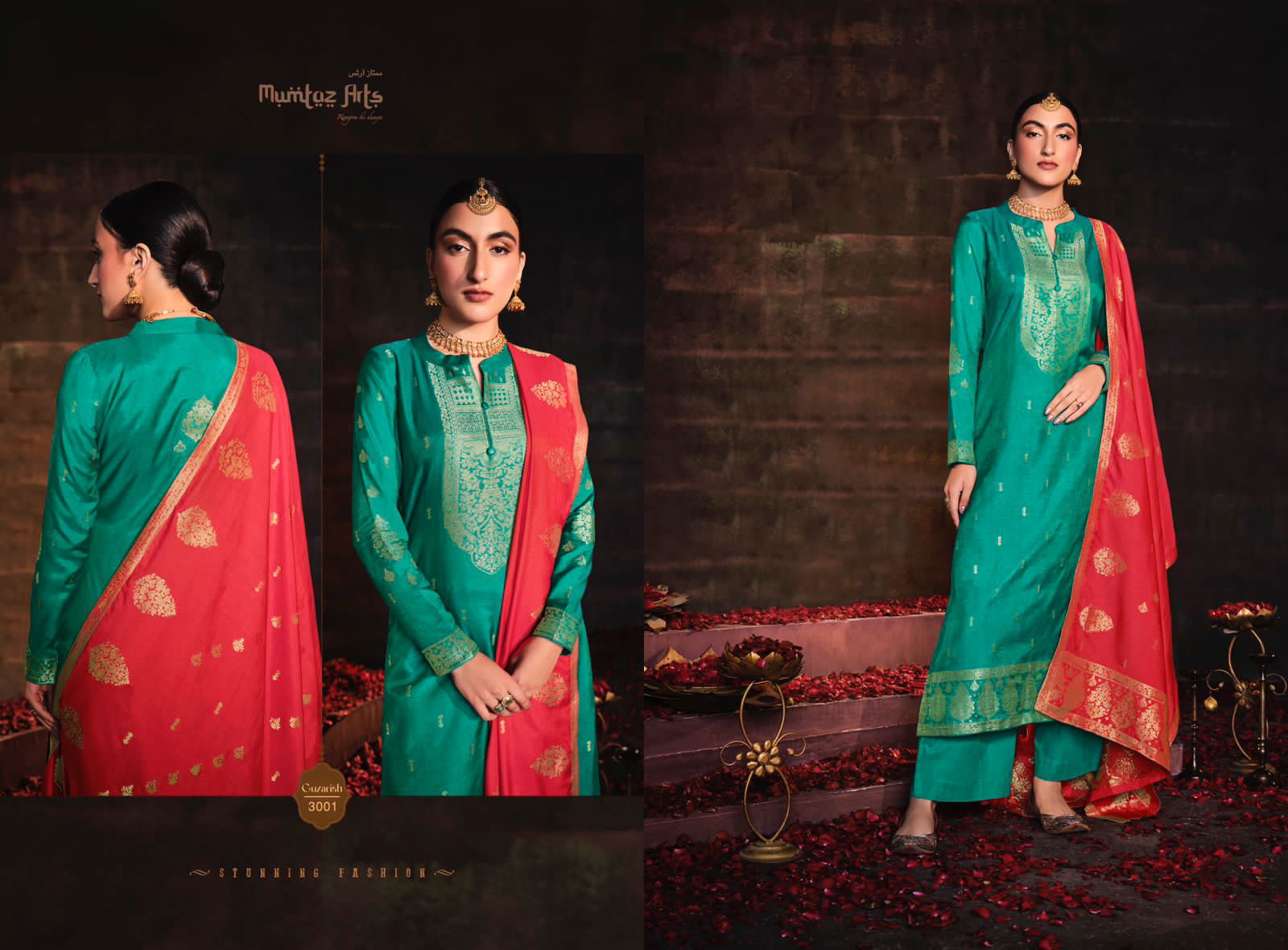 Mumtaz Guzarish Festive Wear Wholesale Designer Dress Material Catalog